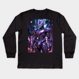 Psychic Legendary Cyber-Ninja Kids Long Sleeve T-Shirt
